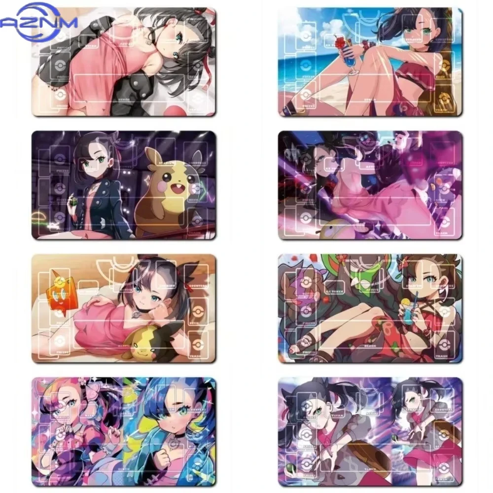 Door Mat Blank - Pokemon Marnie TCG Playmat con diverse