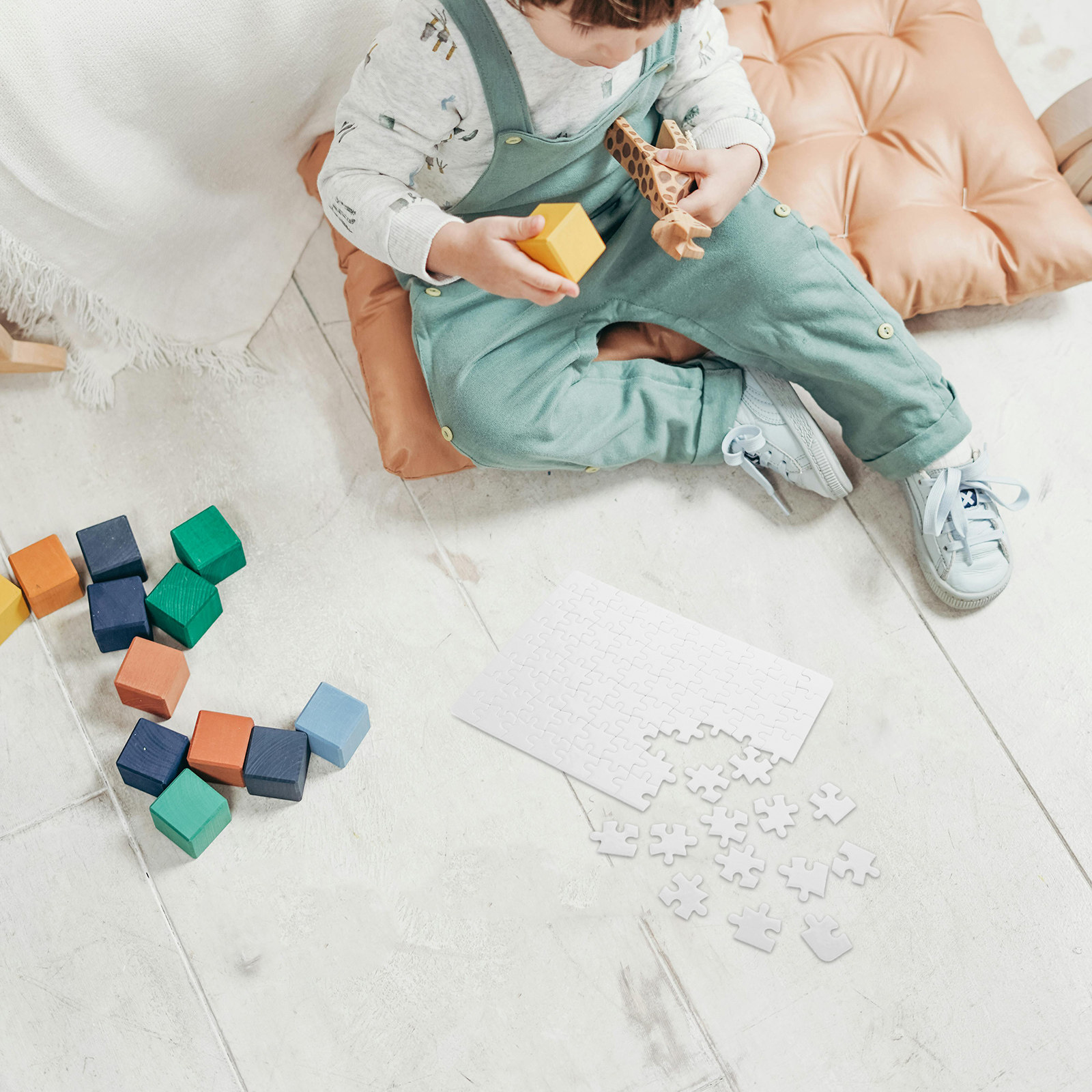 4 fogli di pannello bianco per - Puzzle Blank White recensione e prezzo